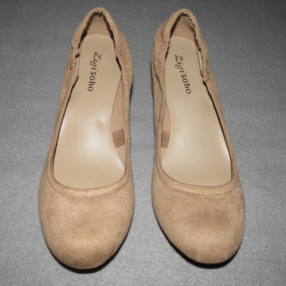 Zigi soho Beige Low Heel Pump